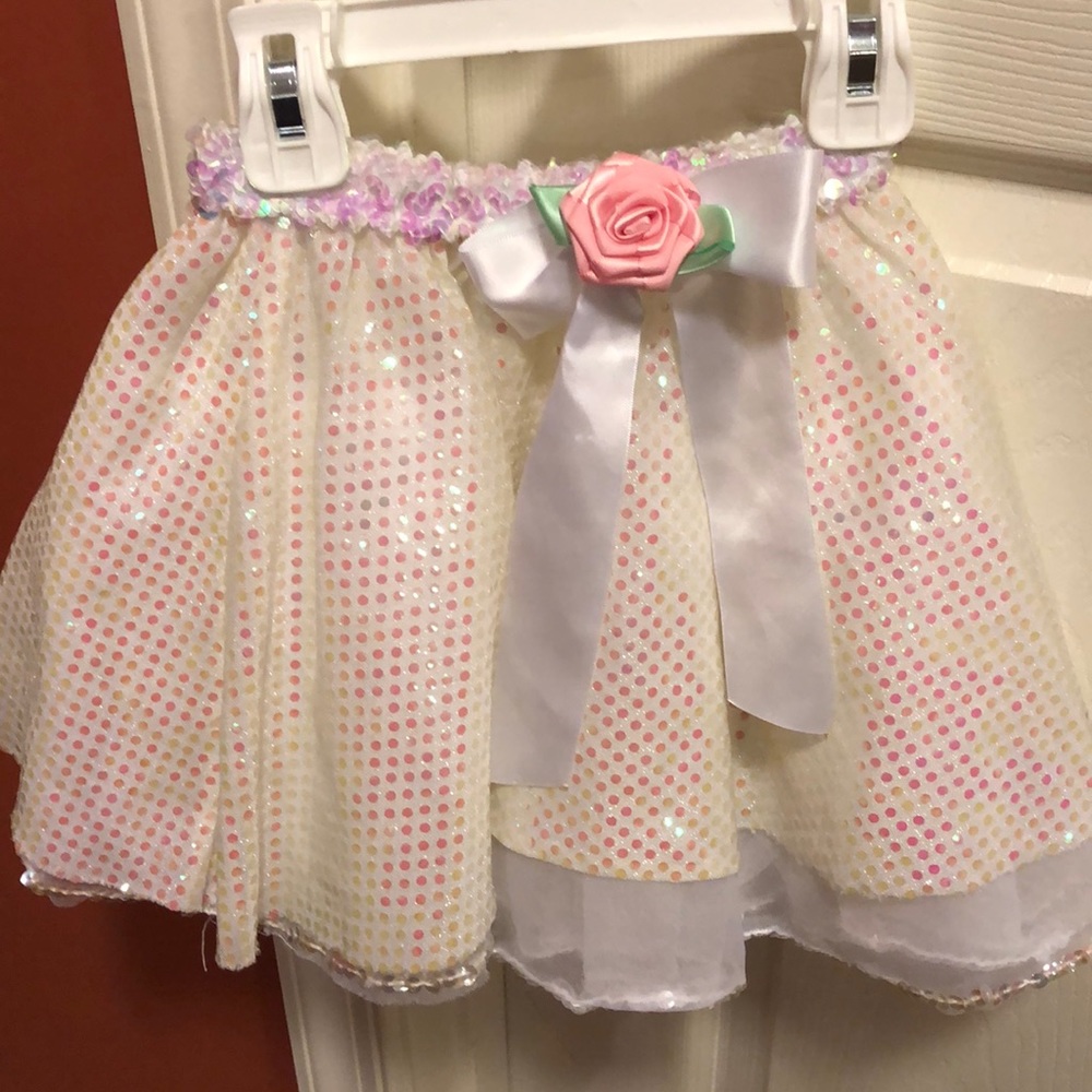 Sparkle white tutu